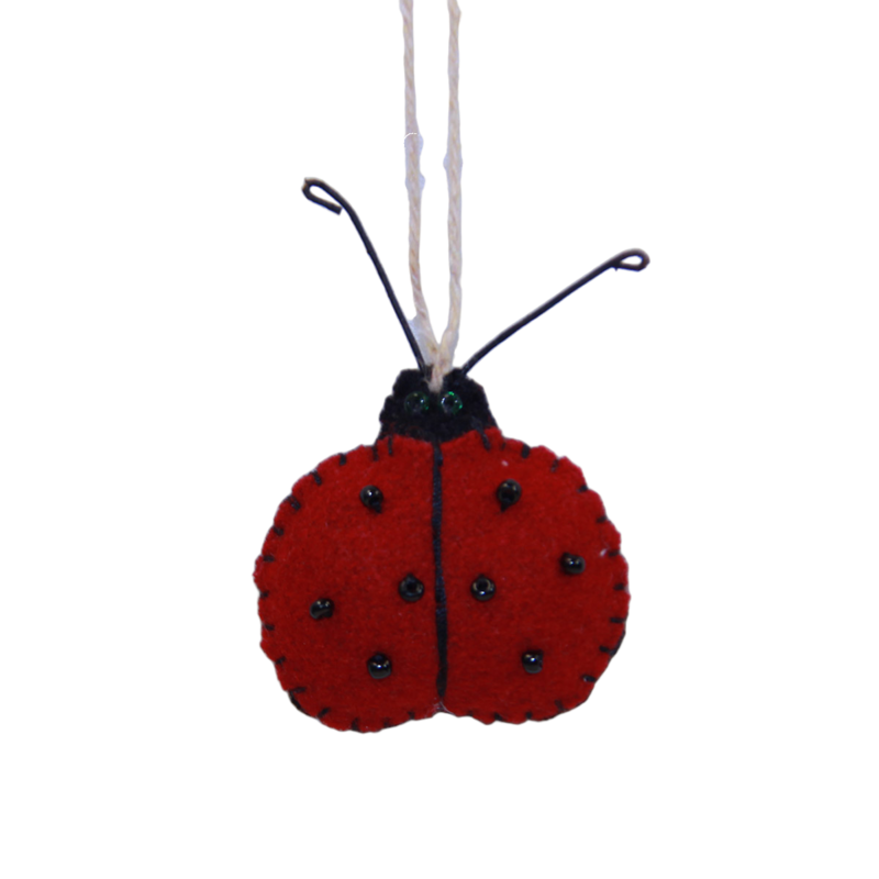 OT394 Ladybug Ornament