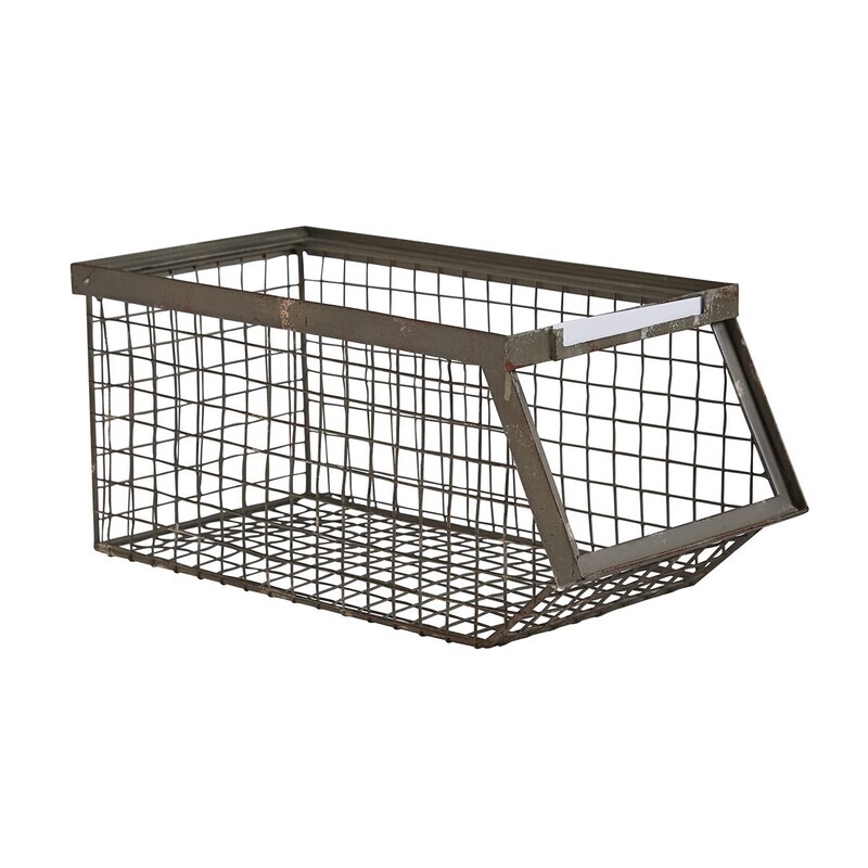 BC191 Stackable Wire Basket