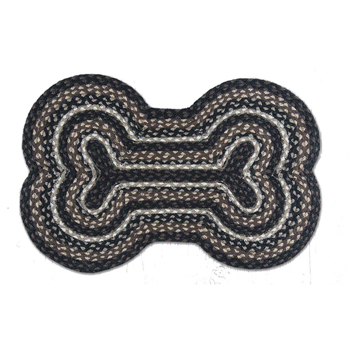 BI511L Chocolate Bone Rug Large