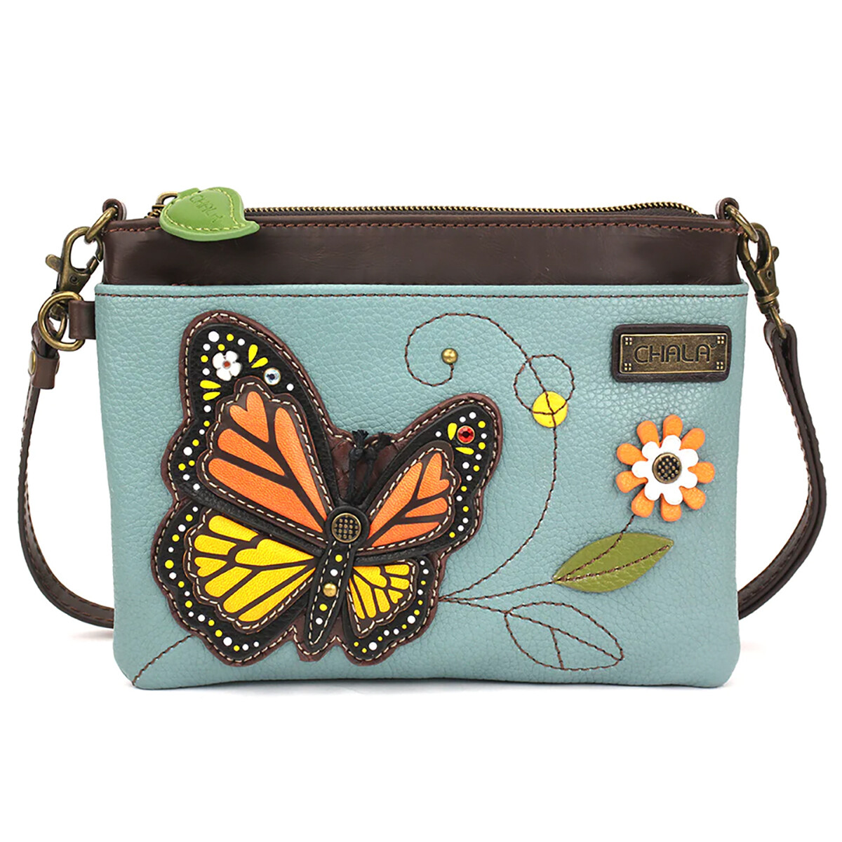 QCH_MC_MB Mini Crossbody Monarch