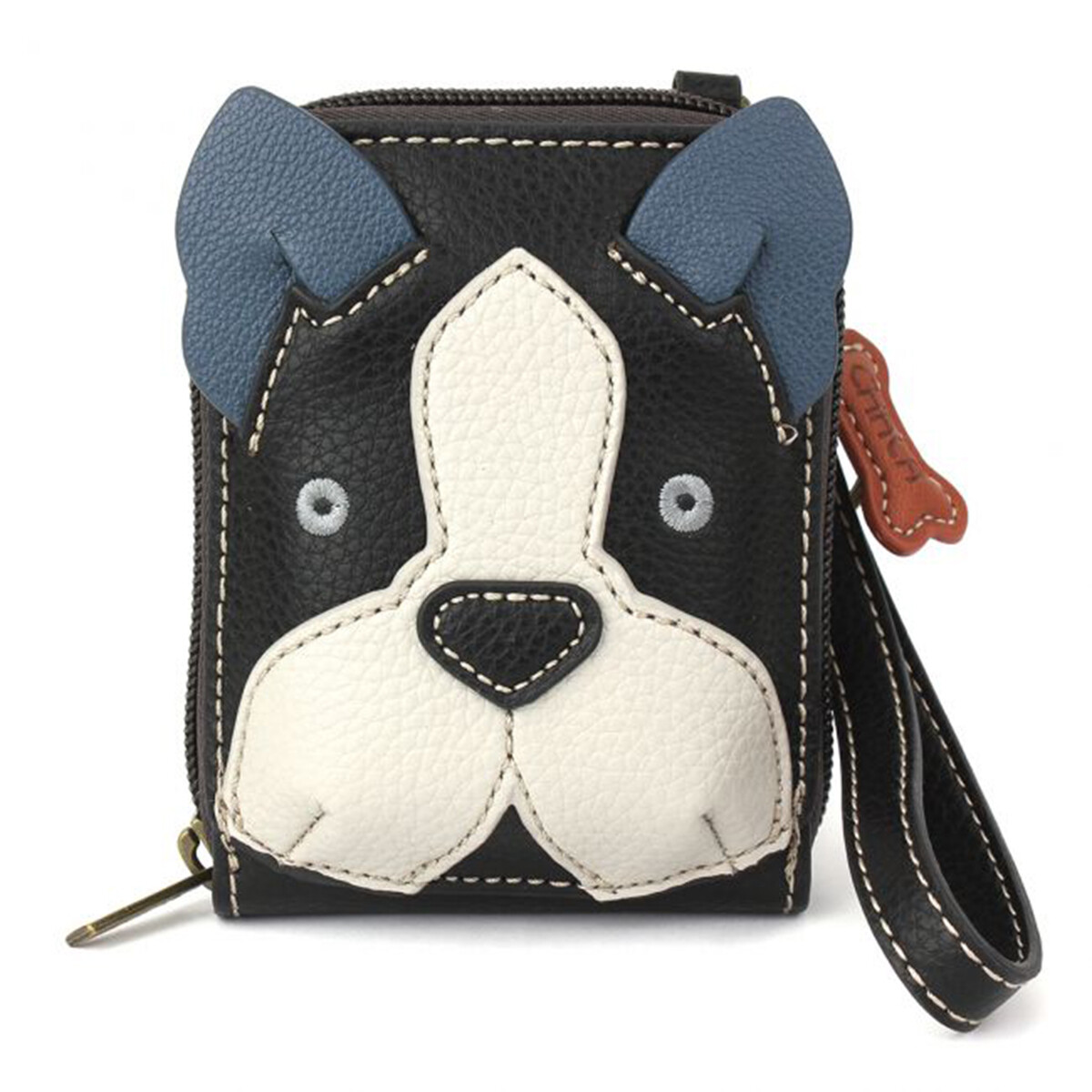 QCH_CC_Ter Credit Card Clutch Bost Terrier