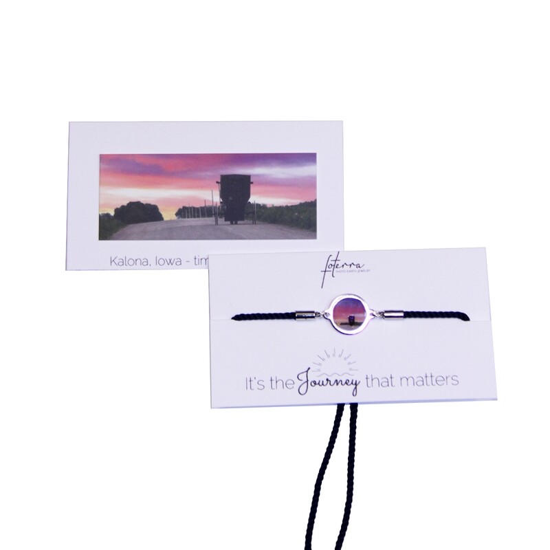 QFOB R Silhouette Buggy Bracelet