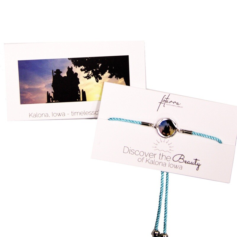 QFOB R Sil Buggy Silhouette Bracelet
