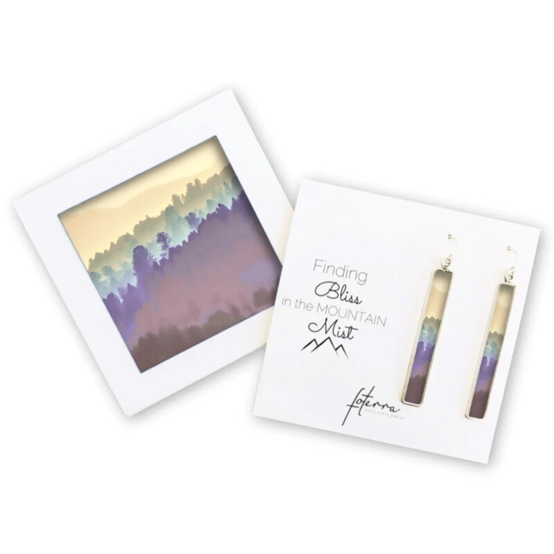 QFOE LB PM Pastel Mountain Earrings