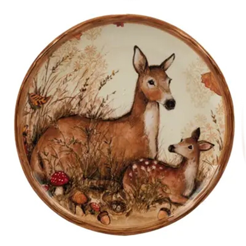 PL201P Pine Forest Plate Small