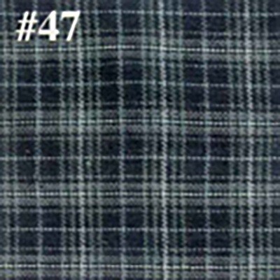 047DRF Blue Black Dust Ruffle / Fabric
