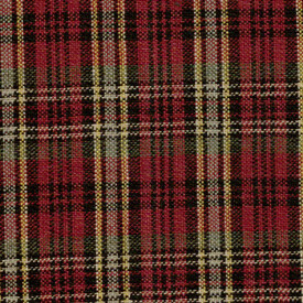 055DRF Burgundy Navy Dust Ruffle / Fabric