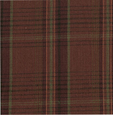 053DRF Burgundy Pumpkin Dust Ruffle / Fabric