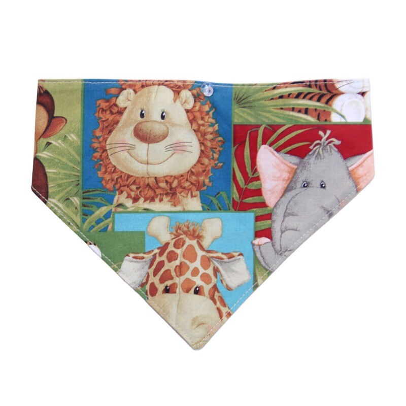 KL852B Jungle Friends Dog Bandana