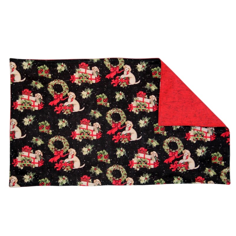 KL869M Christmas Dog Placemat