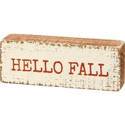 TT548 Hello Fall Sign