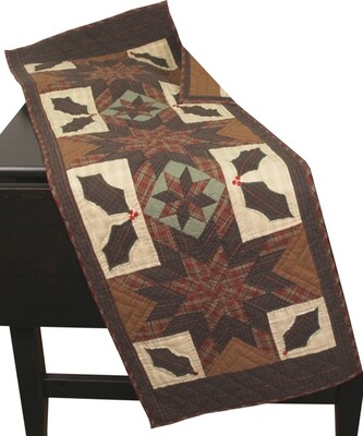 251R Twinkle Star Plaid Runner