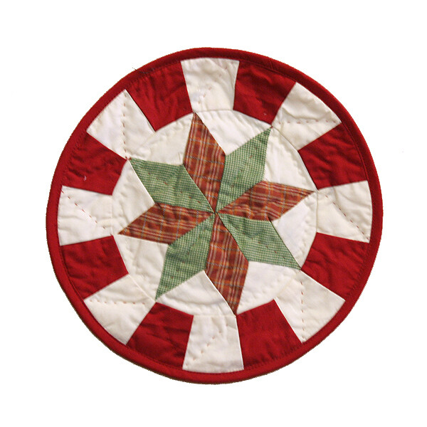100MR Lone Star Plaid Mini Round
