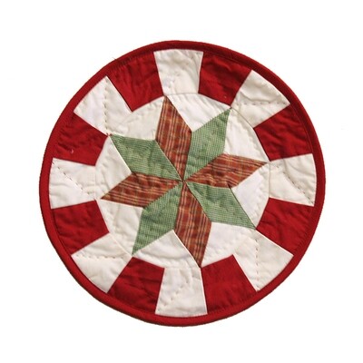 100MR Lone Star Plaid Mini Round