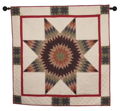 100W Lone Star Plaid Wall Hanging