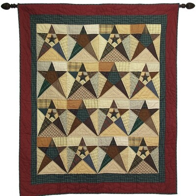 062W Primitive Star Wall Hanging