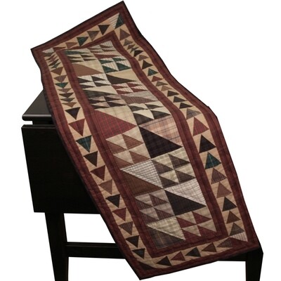 420R Flying Geese Rustic Runner