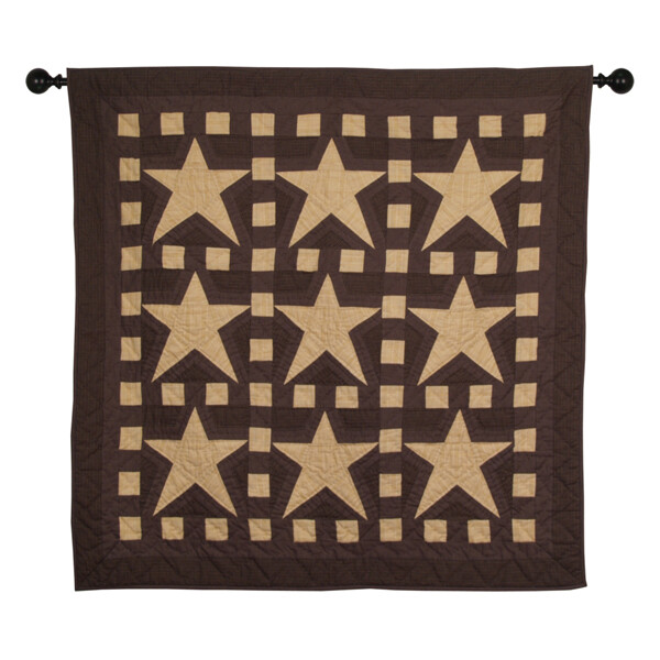 390W Blazing Star Blk Wall Hanging