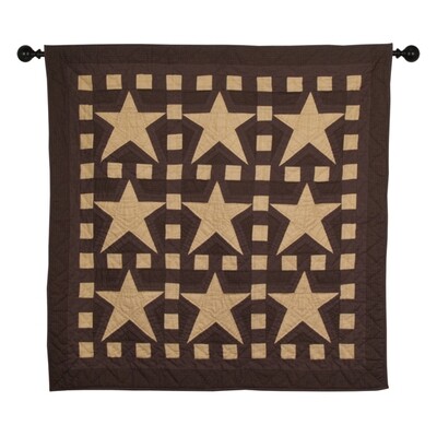 390W Blazing Star Blk Wall Hanging