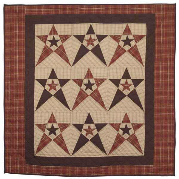 450W Prim Country Star Wall Hanging