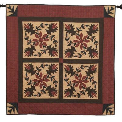 480W Poinsetta Wall Hanging