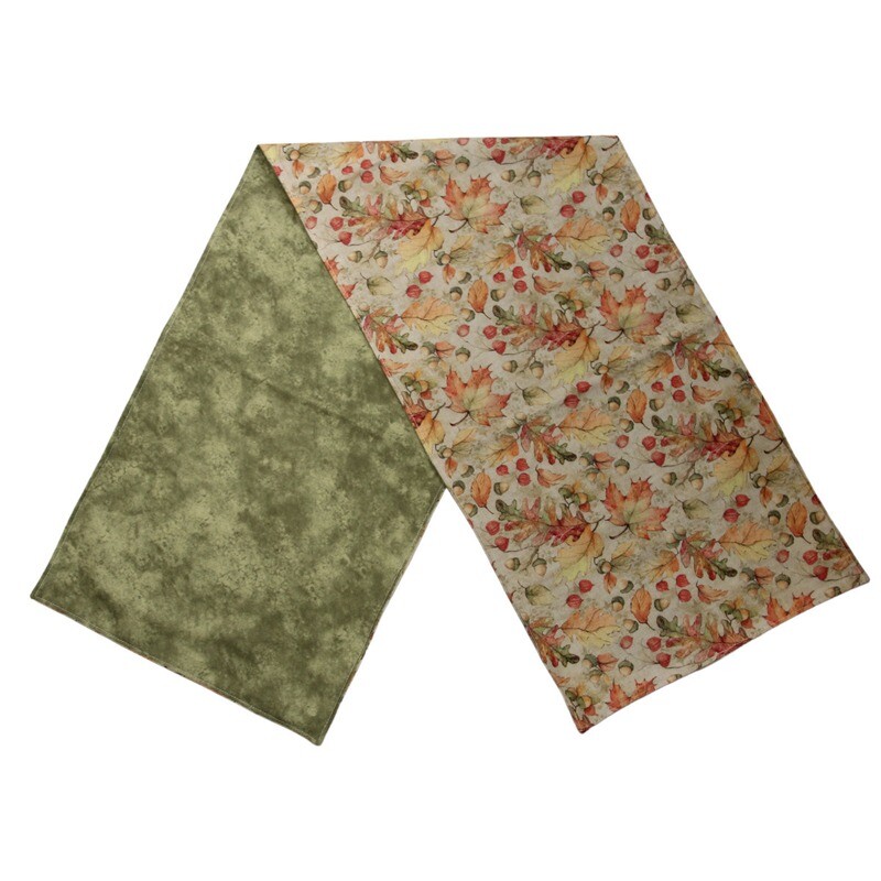 KL868R Watercolor Acorn Runner