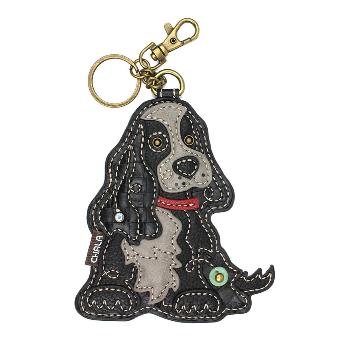 QCH_CP_CKB Coin Purse Spaniel