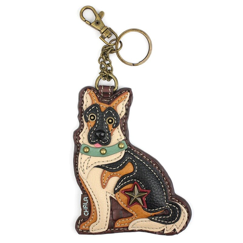 QCH_CP_GSA  Coin Purse- German Shepherd