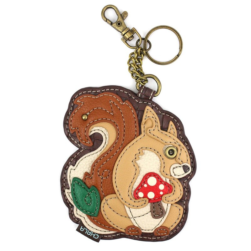 QCH_CP_SQA Coin Purse- Squirrel
