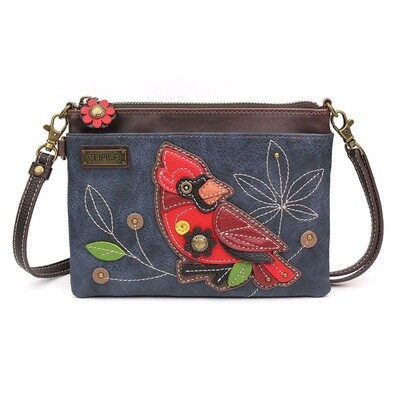 QCH_MC_CD Mini  Crossbody- Cardinal