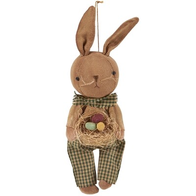 ER100 Nest Bunny Doll Ornament