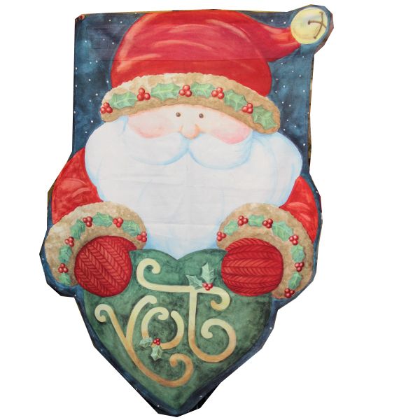 DO110F Santa House Flag