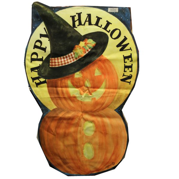 DO113F Halloween Jack House Flag
