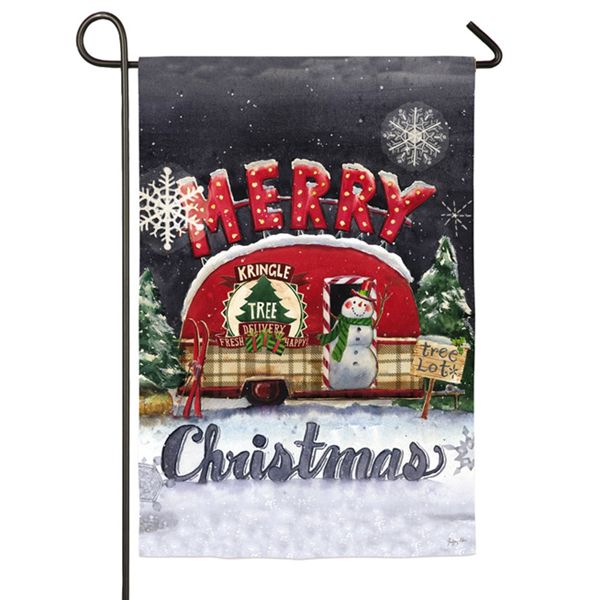DO170G Tree Farm Garden Flag