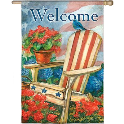 DO178F RWB Adirondack House Flag