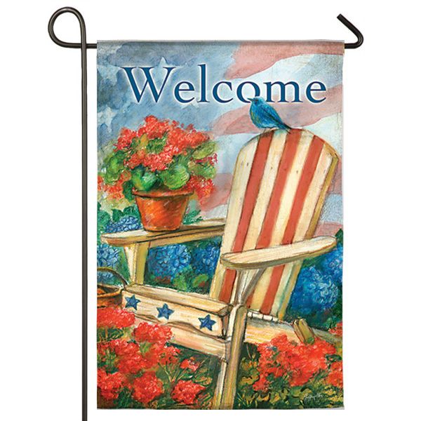 DO178G RWB Adirondack Garden Flag