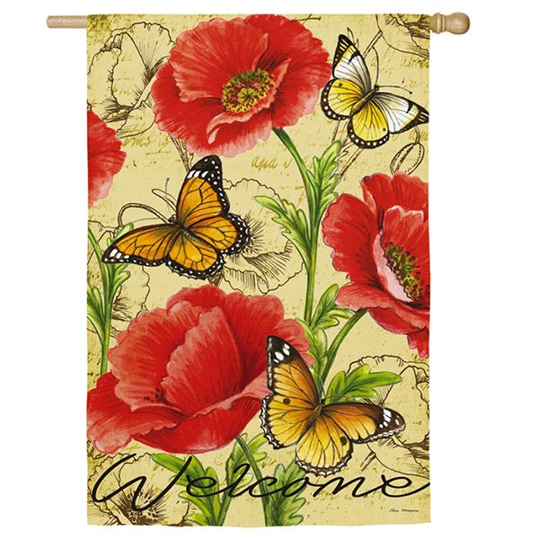 DO208F OrgPoppy Bfly