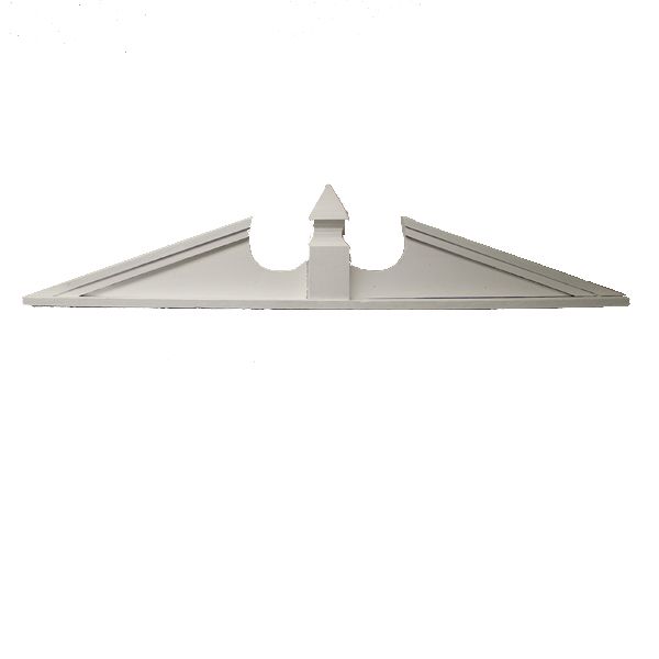 AF181 Wht Pediment