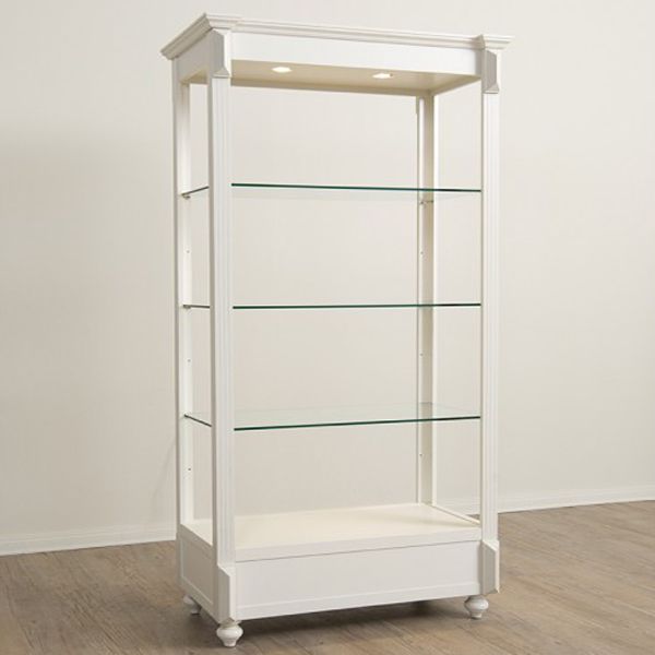 AF208L Lit Glass Wht Lg
