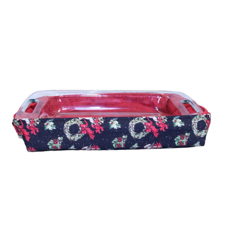 KL869Cz Christmas Dog Casserole Cozy