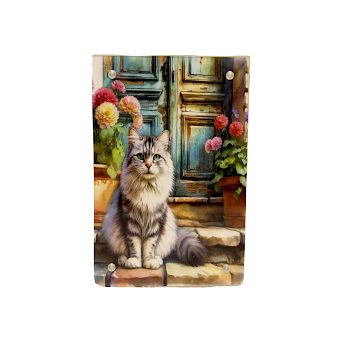 Z502ABP Cozy Cat Acrylic Block