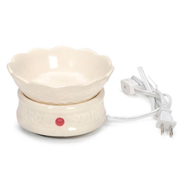 MS212 Ivory Electric Warmer