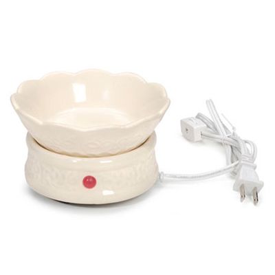 MS212 Ivory Electric Warmer