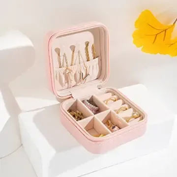 QTJC Travel Jewelry Box