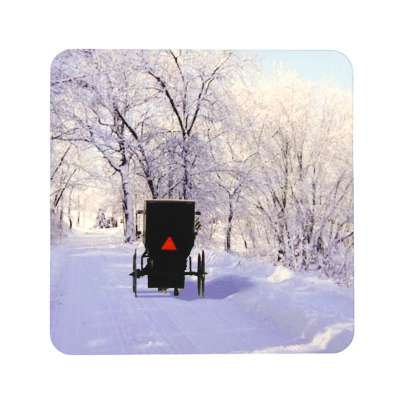 KCBugC Amish Buggy Coaster