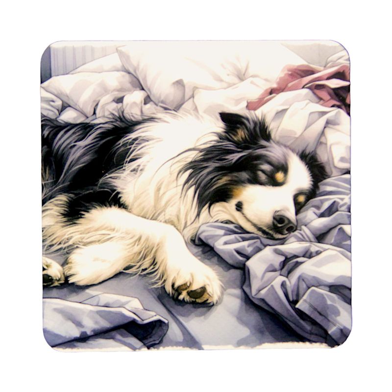 Z507C Sleeping Puppies Coasters