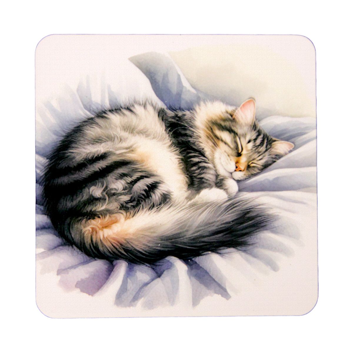Z509C Sleeping Kitties Coasters