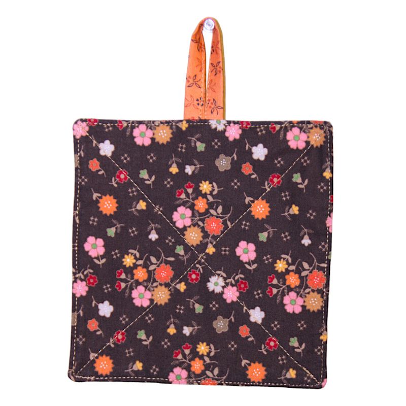 KL895J Brown Floral Jar Opener