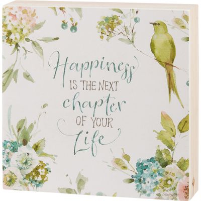 AC371 Happiness Box Sign