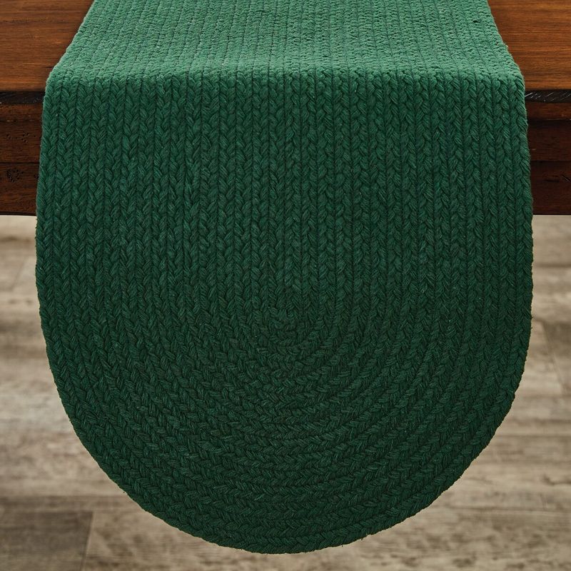 BI505R Green Braided Runner